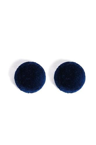 Forever21 Velvet Geo Stud Earrings
