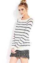 Forever21 Cozy Day Striped Sweater
