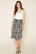 Love21 Women's  Contemporary Abstract Skirt