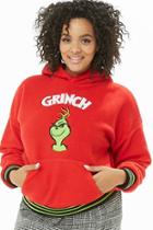 Forever21 Plus Size Grinch Graphic Hoodie