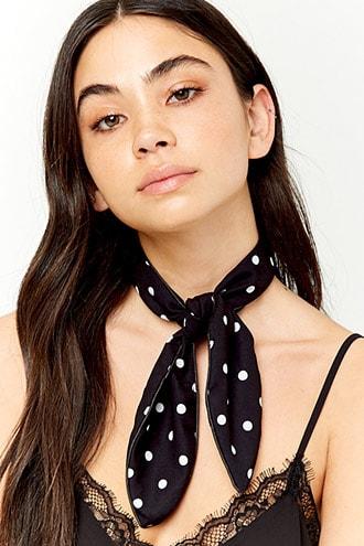 Forever21 Polka Dot Scarf
