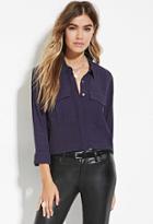 Forever21 Pocket-front Shirt