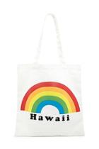 Forever21 Rainbow Hawaii Graphic Tote Bag