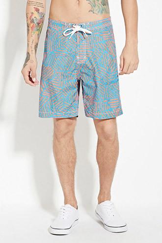21 Men Men's  Trunks Abstract Swami Short