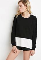 Forever21 Layered Pullover Sweatshirt