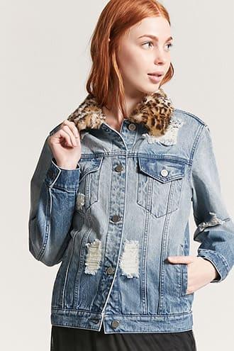 Forever21 Guns N' Roses Graphic Denim Jacket