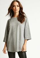 Forever21 Nytt Heathered French Terry Top
