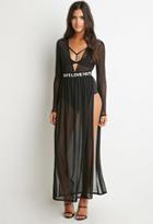 Forever21 Love Hate Maxi Dress