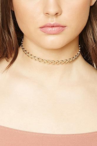 Forever21 Hoop Choker