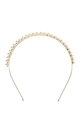 Forever21 Faux Pearl-embellished Headband