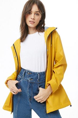 Forever21 Matte Hooded Jacket