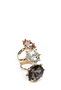 Forever21 Faux Gem Ring Set