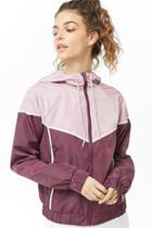 Forever21 Active Colorblock Zip-front Windbreaker