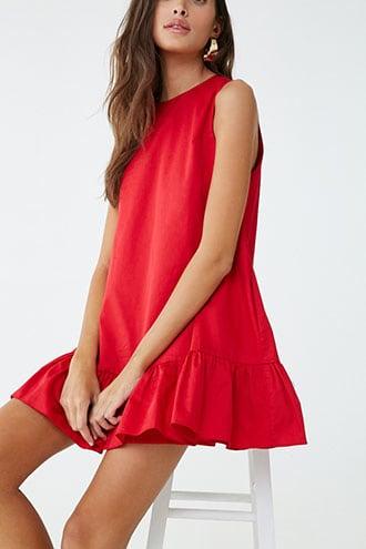 Forever21 Ruffled Swing Mini Dress