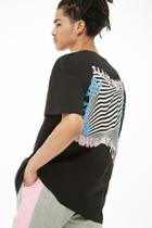 Forever21 Corella Blue By You Graphic Tee