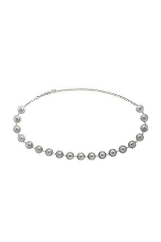 Forever21 Faux Stone Chain Belt