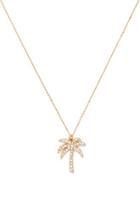 Forever21 Palm Tree Pendant Necklace