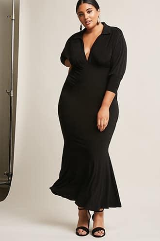 Forever21 Plus Size Mermaid Maxi Dress