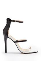 Forever21 Strappy Colorblock Heel