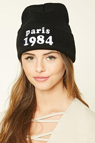 Forever21 Paris 1984 Beanie
