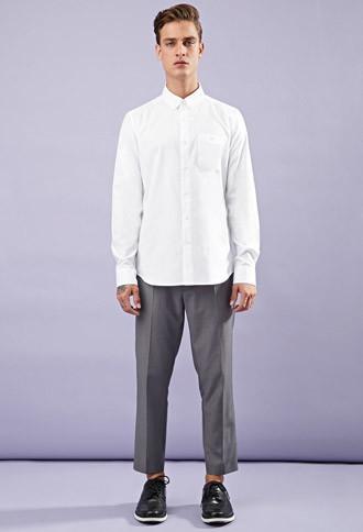 21 Men Men's  Creased Trousers