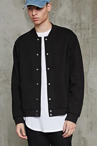 Forever21 Cotton-blend Bomber Jacket