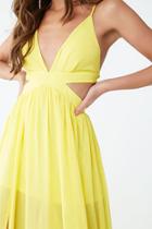 Forever21 Cutout Chiffon Gown