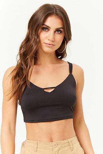 Forever21 Caged Crop Cami