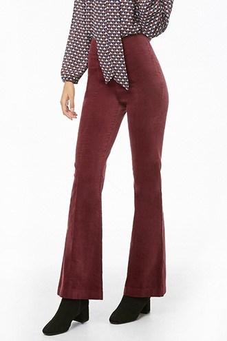 Forever21 Velvet Wide-leg Pants