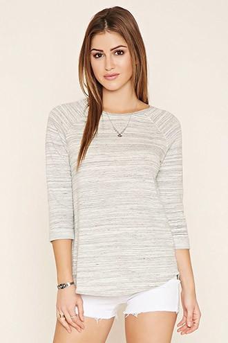 Forever21 Women's  French Terry Top