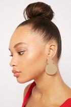 Forever21 Tiered-disc Drop Earrings
