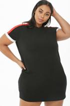 Forever21 Plus Size Striped-trim T-shirt Dress