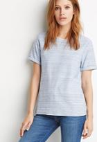 Love21 Marled Reverse French Terry Tee