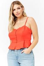 Forever21 Plus Size Button-front Cami Top