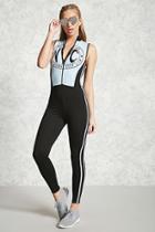Forever21 Active Graphic Combo Jumpsuit