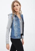 Forever21 Contemporary Off-duty Denim Jacket