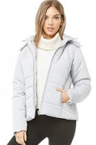 Forever21 Faux Fur-trim Puffer Jacket