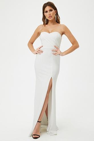 Forever21 Strapless Sweetheart Gown