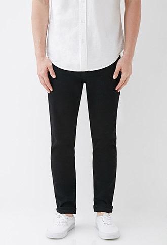 Forever21 Clean Wash - Slim Fit Jeans