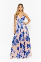 Forever21 Floral Flare Maxi Dress