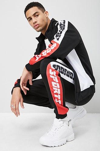 Forever21 Victorious Colorblock Track Suit Set