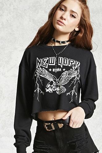 Forever21 New York Bronx Pullover