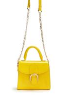 Forever21 Mini Faux Patent Leather Crossbody Bag