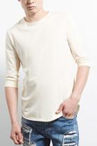 Forever21 Empire Raw-cut Underlay Tee