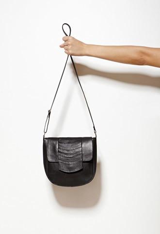 Forever21 Collina By Collina Strada Cora Leather Crossbody
