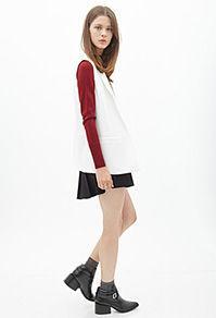 Forever21 Cropped Mock Neck Sweater