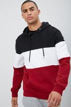 Forever21 Contrast Colorblock Hoodie