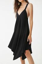 Forever21 V-neck Handkerchief Dress