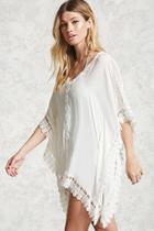 Forever21 Crochet-trim Cover-up Kaftan