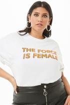 Forever21 Plus Size The Style Club Force Is Female Graphic Tee
